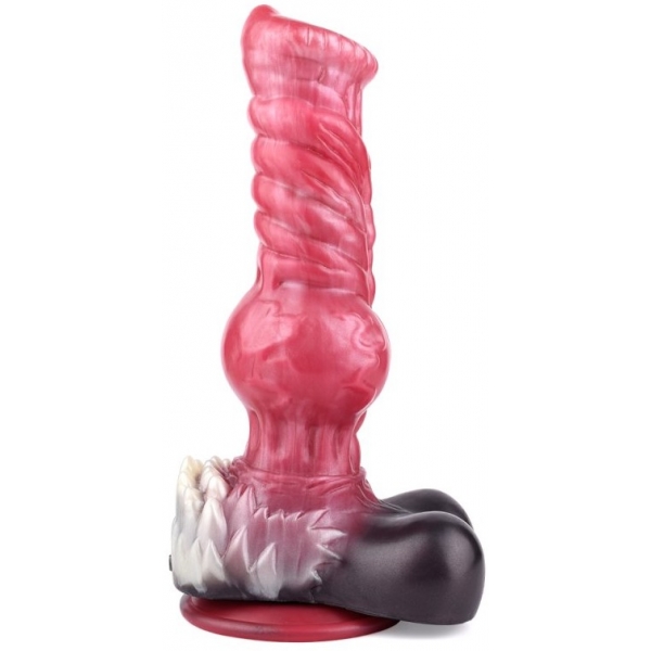 Dildo harige wolf M 21 x 7,5cm