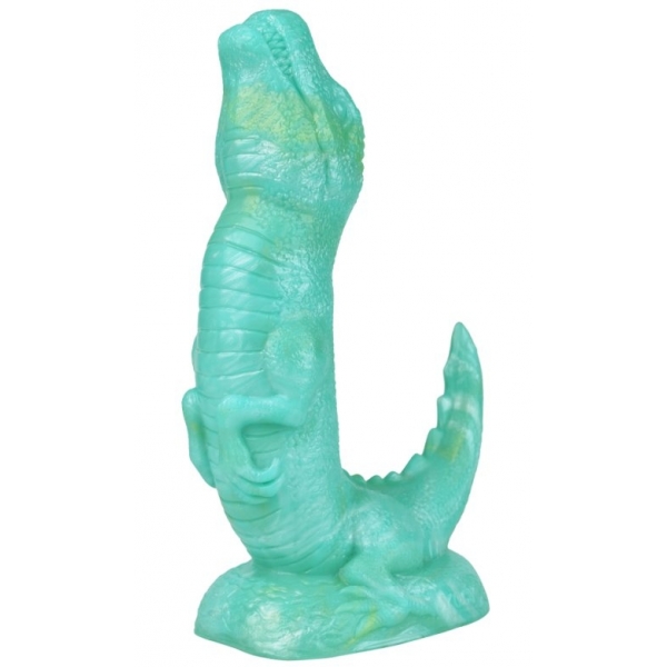 Dildo Dinosaurier Rapt-Gold 17 x 5.3cm Grün