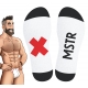 Chaussettes blanches Mstr SneakXX