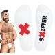 Chaussettes blanches Sniffer SneakXX