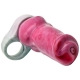 Dog Yorky penis sheath 17 x 6cm Pink-Grey