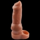 Funda para pene de perro Yorky 17 x 6cm Marrón