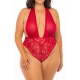 Body Aria Rouge Grande Taille