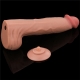 Dildo deslizante Skin realista 27 x 6,5 cm