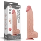 Dildo deslizante Skin realista 27 x 6,5 cm