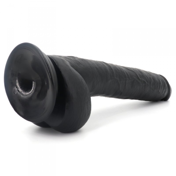 Dildo Moses 24 x 5,5cm Preto