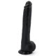 Dildo Moses 24 x 5,5 cm nero