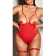 Body Play Rouge Grande taille