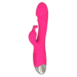 Vibro Conejo Romeo 21cm Fucsia