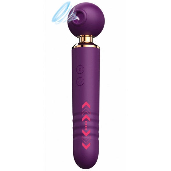 Budding Violet clitoral and G-spot stimulator