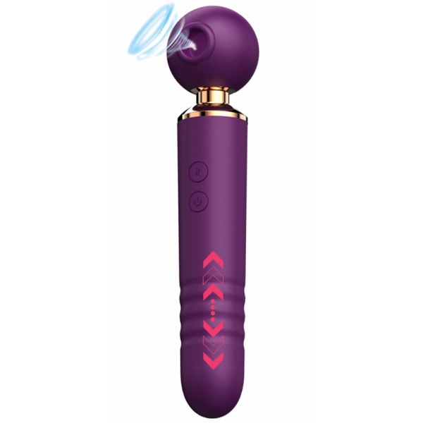 Klitoris- und G-Punkt-Stimulator Budding Violett