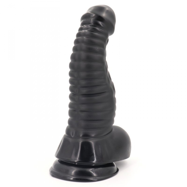 Dildo monster Kirin 20 x 8cm Zwart