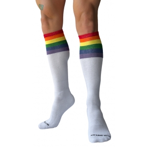 Barcode Berlin Pride Football High Socks Branco