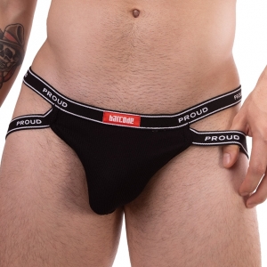 Barcode Berlin Rib Jock Proud Boy Negro