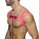 Neon Multi Band Pink elastic harness