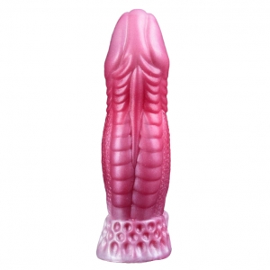 ExtendMyDick Manicotto per pene Monster Leezard 14 x 4,5 cm rosa