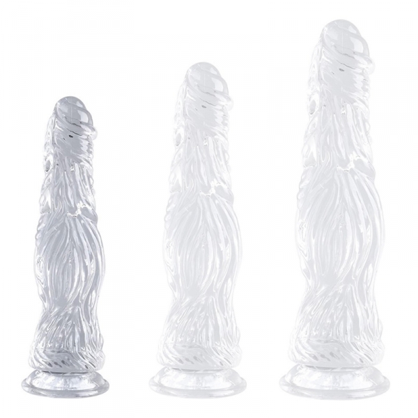 Dildo Monster Transparant Kail S 21 x 5,5cm