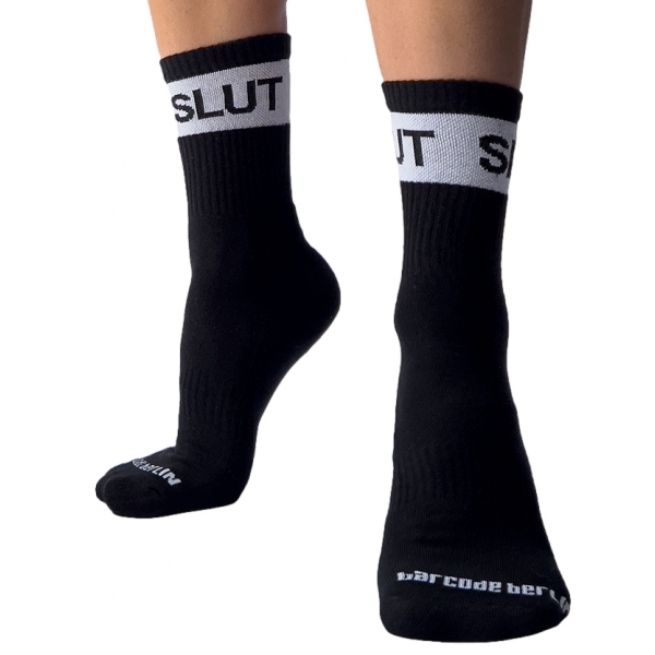 Fetish Slut Calcetines Negro