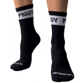 Fetish Piggy Socks Black
