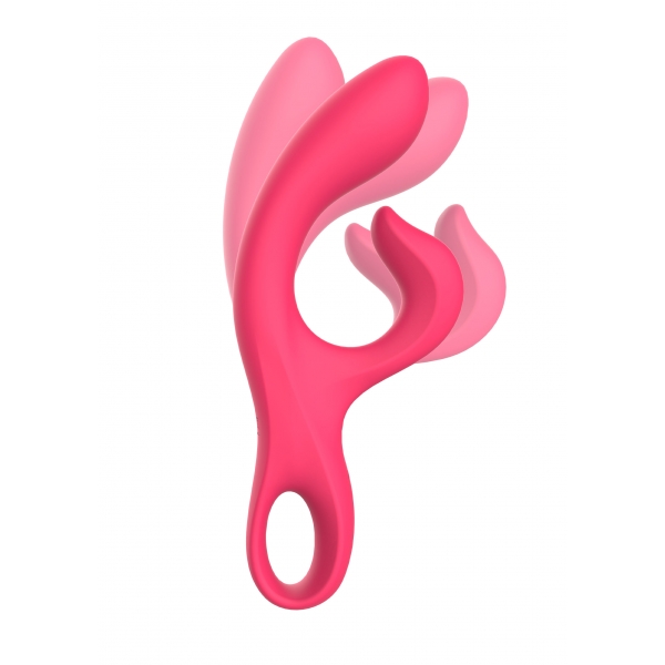 Vibro Konijn Eindeloos Orgasme 22cm Fuchsia