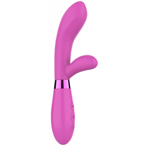 Vibro Conejo Jingle Fiesta 20cm Rosa