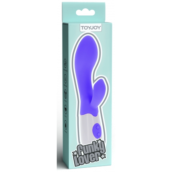 Vibro Rabbit Funky Lover 20cm Purple