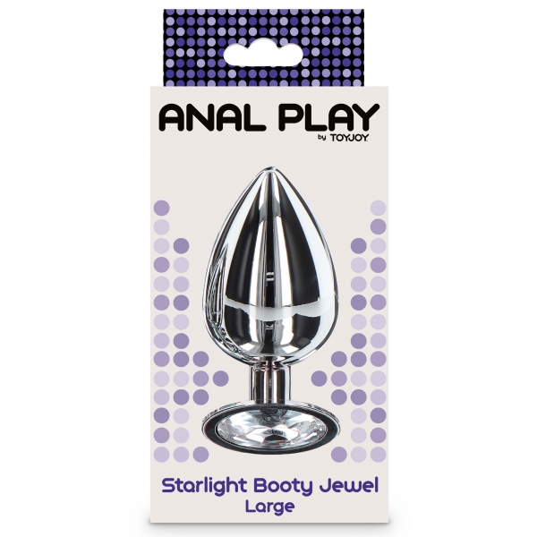 Plug Bijou anal Starlight Booty L 8.5 x 3.8cm