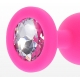 Spina per gioielli Diamond Booty S 6 x 2,8 cm Rosa