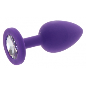 ANAL PLAY TOYJOY Plug Bijou Diamond Booty S 6 x 2.8cm Violeta