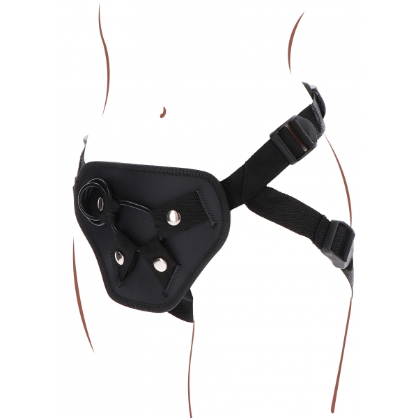 Strap-On DeLuxe Harness Black