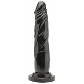 Dildo nero Plyth 18 x 3,8 cm