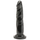 Dildo nero Plyth 18 x 3,8 cm