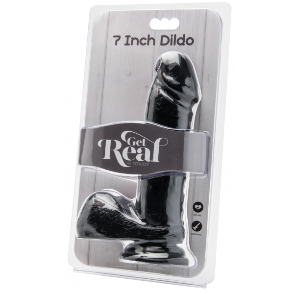 Dildo Mr Brent 15 x 4,5cm Preto