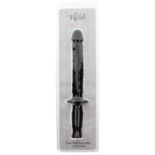 Dildo handle The Manhandler 23 x 4cm Black