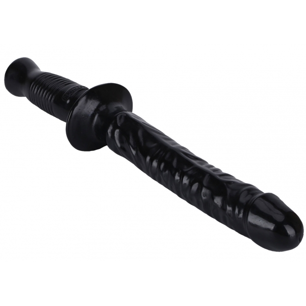 Dildo handle The Manhandler 23 x 4cm Black