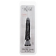 Dildo pequeno com cabo para iniciantes Dong 13 x 3cm Preto