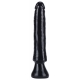 Dildo pequeno com cabo para iniciantes Dong 13 x 3cm Preto