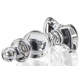 Crystal Jewel glazen plug 9,5 x 3,5cm