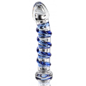 Glass Worxx  TOYJOY Dildo de vidro G-Spot Gemstone 17 x 3,7cm