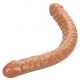 Doppio Dildo Queen Size 43 x 4,2 cm Marrone