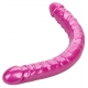 Dildo duplo Queen Size 43 x 4,2 cm cor-de-rosa