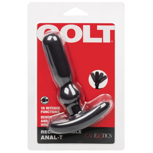 Anal-T Colt Plug Vibratório 11 x 2,5cm