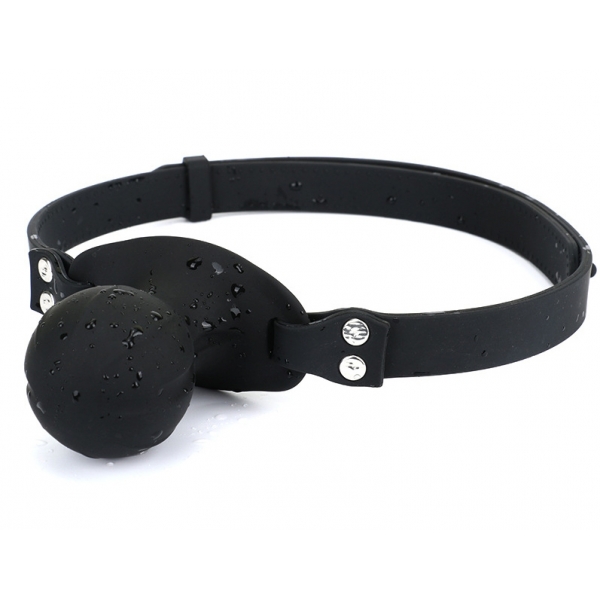 Silicone Electric Shock Ball Mouth Gag