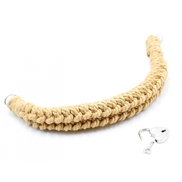 Hemp Rope Bondage Collar