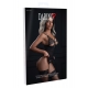 Kanten en Mesh G-string + Kousenband Body Zwart