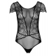 Heart Lace Body Black