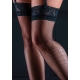 Strümpfe Net Lace Schwarz