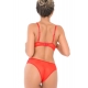 String Lace Straps Rouge