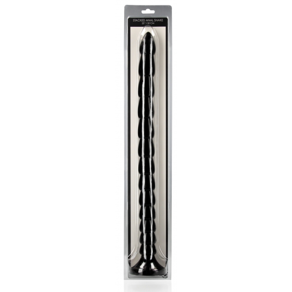 Langer Dildo Stacked Anal Snake L 50 x 3.5cm