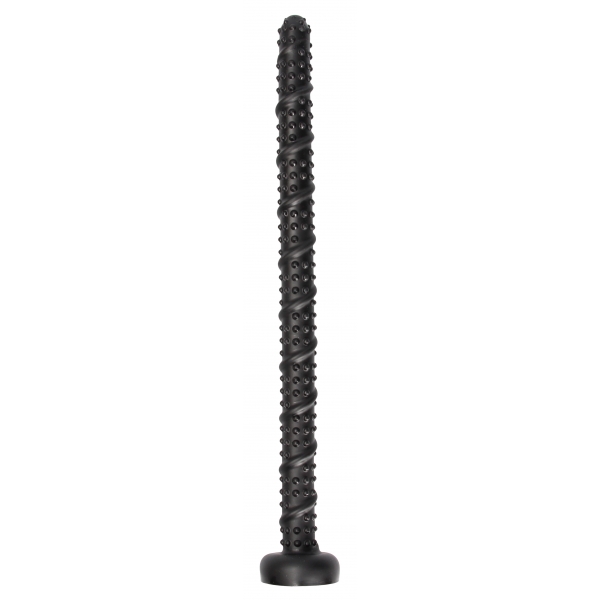 Lange Slang Dildo met Structuur 50 x 3,5cm